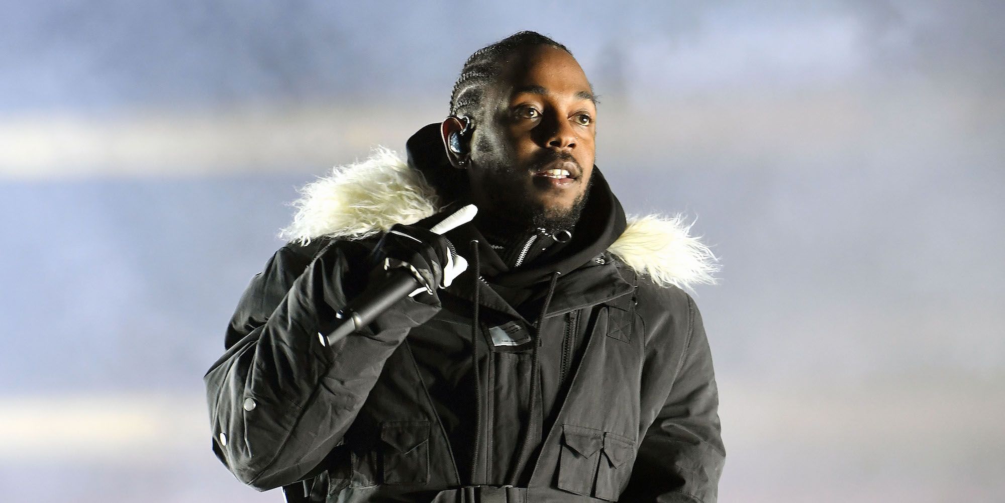 Kendrick Lamar Super Bowl Halftime Black Blazer