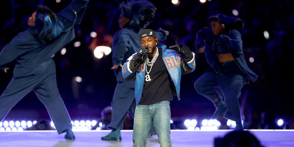 Kendrick Lamar’s Jeans Were the Other Star of the Super Bowl Halftime Show 