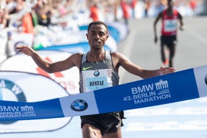 Kenenisa Bekele en el Maratón de Berlín 2019