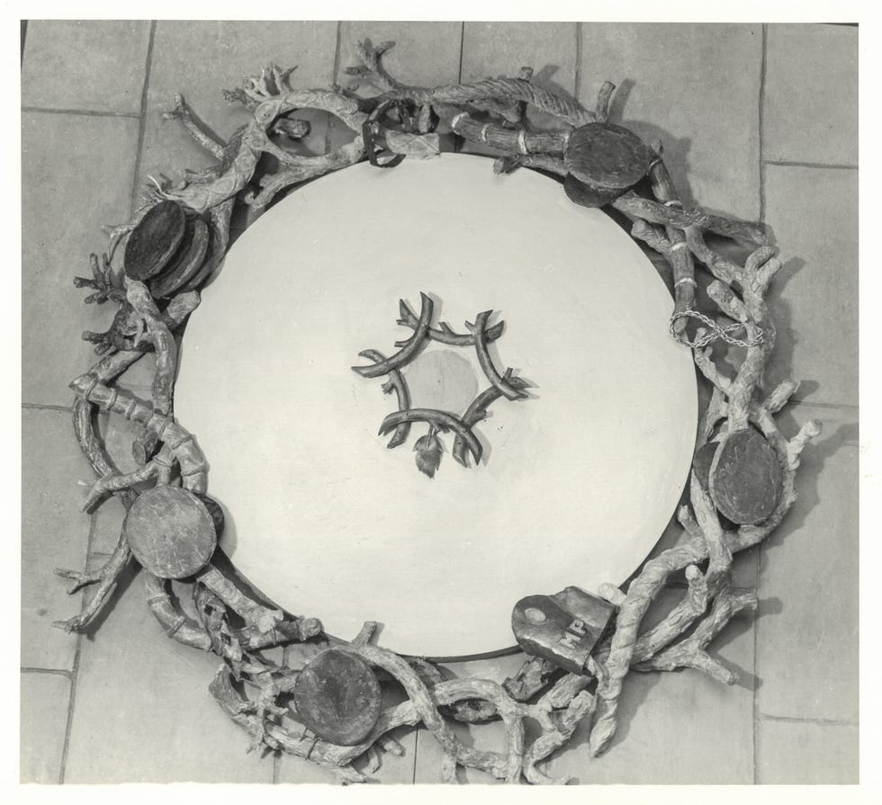 jfk memorial wreath found