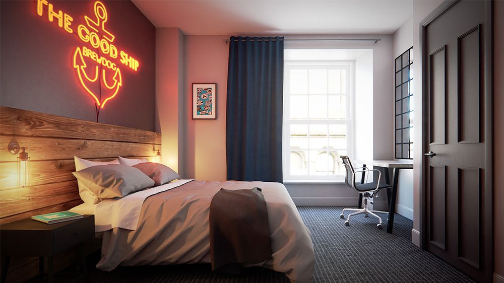 preview for This Boozy Hotel Has A Beer Tap In Every Room