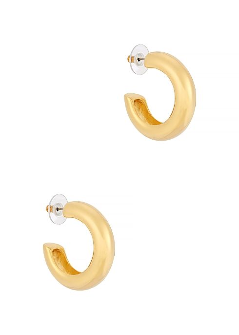 kenneth jay lane  goldtone hoop earrings  £80 best gold hoops
