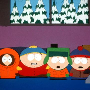 kenny, cartman, kyle and stan, south park