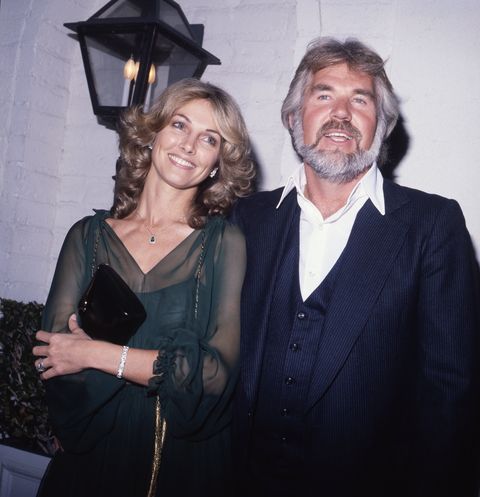 kenny rogers and wife attend an event