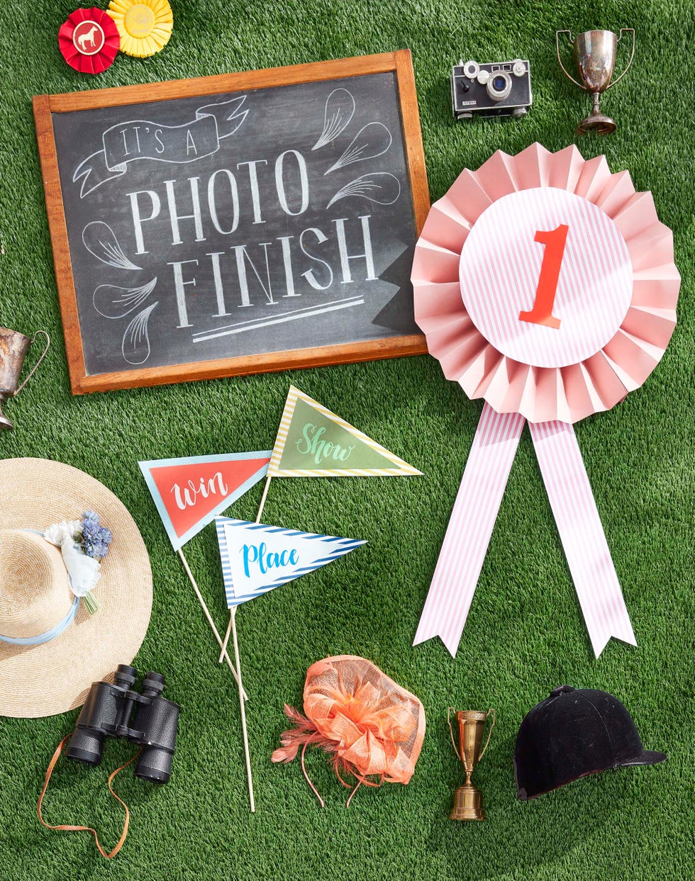 kentucky derby day party photo booth props