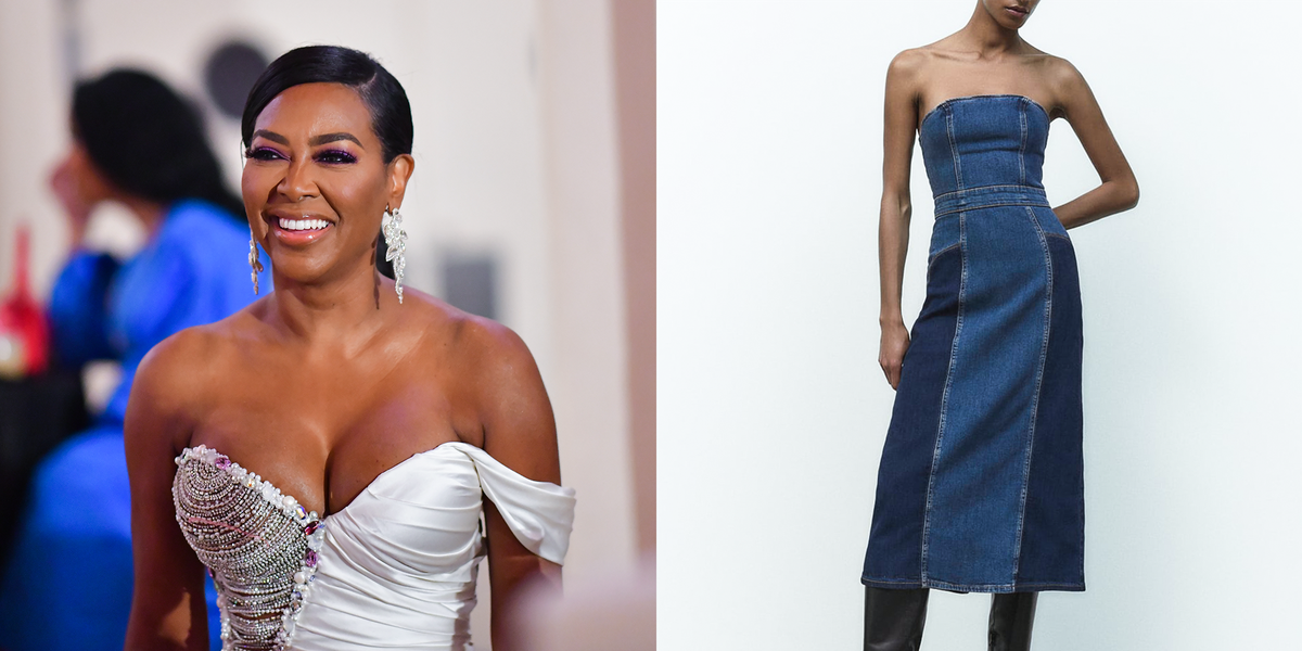 Where to Buy 'RHOA' Star Kenya Moore's $70 Denim Zara Dress — Real  Housewives of Atlanta Fashion Dupes