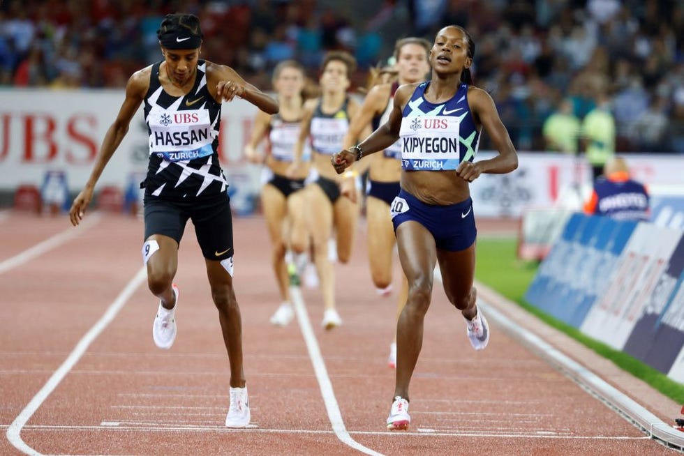 sifan hassan y faith kipyegon