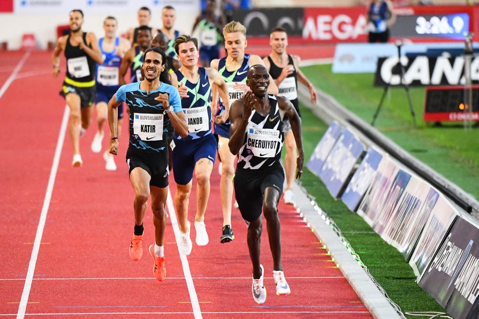 mohamed katir, record de españa de 1500 metros de fermin cacho