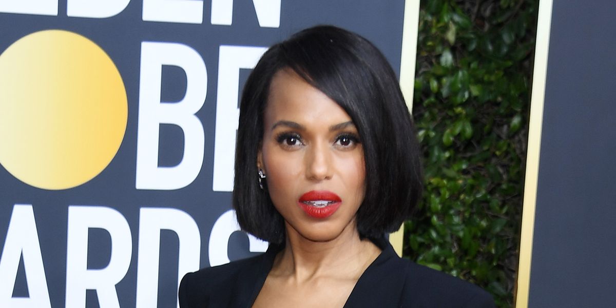 Kerry Washington's Bra-Less Blazer and Silk Skirt at the 2020 Golden Globes, 7 Extraordinary Golden Globes Dresses Wild Enough to Dream About
