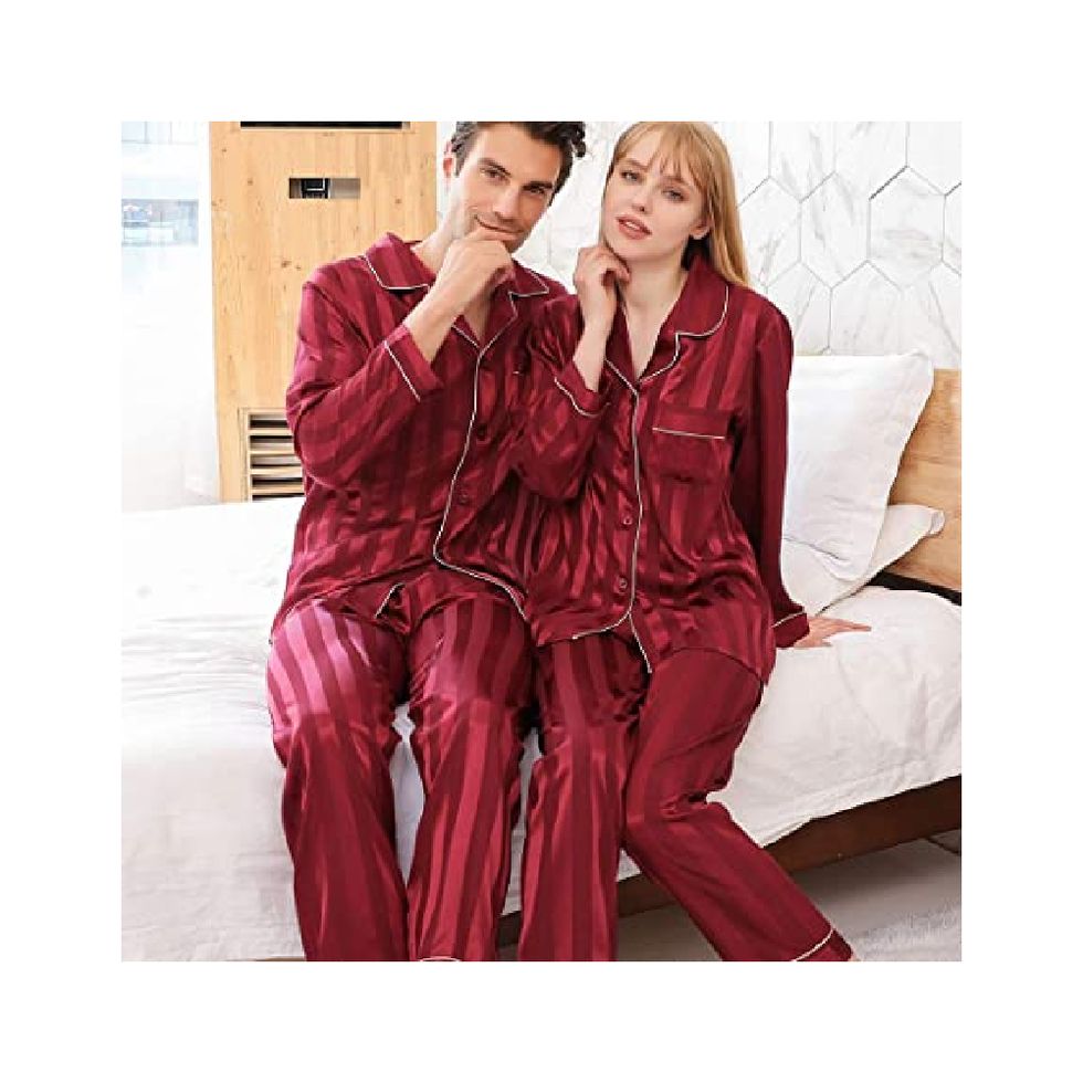 kerst pyjama koppel matching kerst pyjama