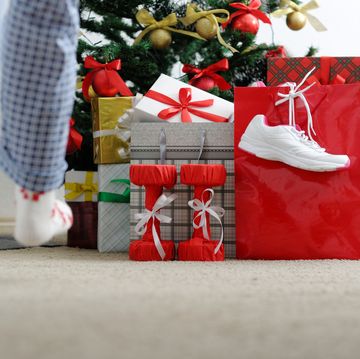 cadeaus kerstboom schoenen