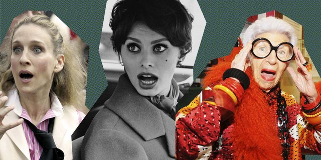 Verraste vrouwen, Sarah Jessica Parker, Sophia Loren, Iris Apfel