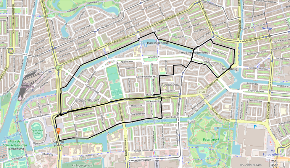 hoe teken je een strava art kerstmuts