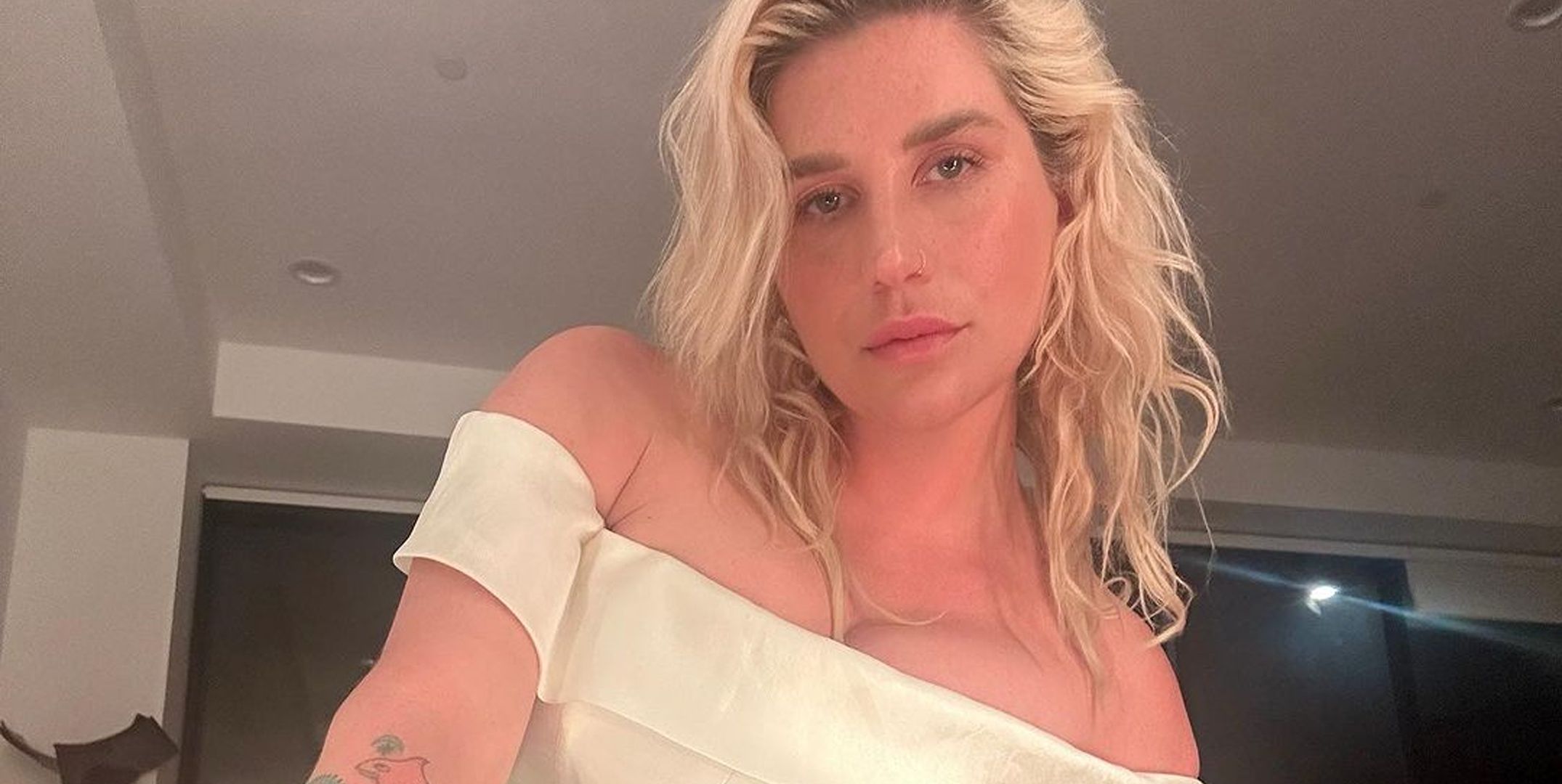 Kesha shares totally nude video to tease new music