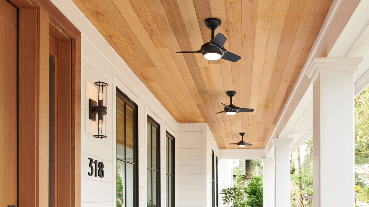Outdoor Ceiling Fan Ideas for Pergolas and Porches