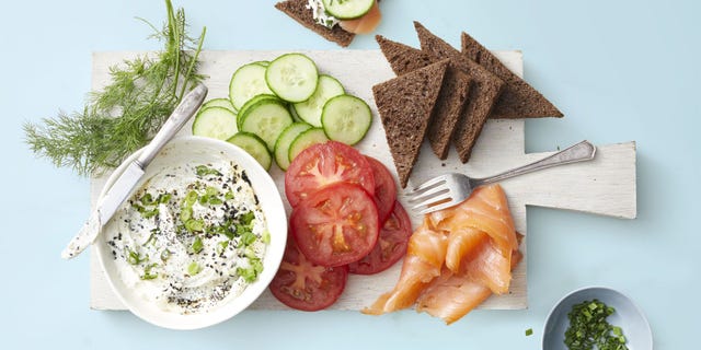 Keto Bagel Dip - Keto Super Bowl Snacks