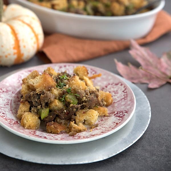 Keto Sausage Stuffing 