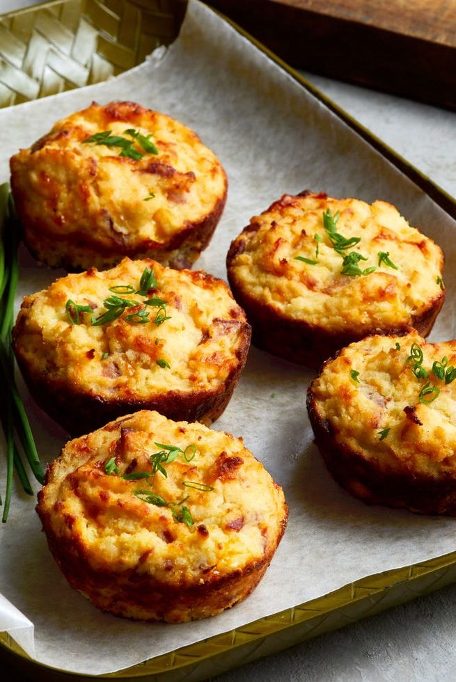 christmas appetizers low carb quiche biscuits with bacon cheddar and chives