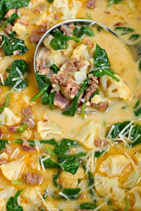 Low Carb Zuppa Toscana Soup
