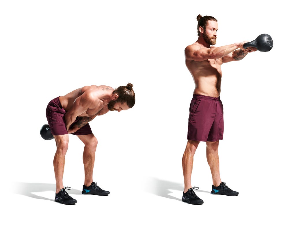 Kettlebell Leg Workout Burn Stubborn