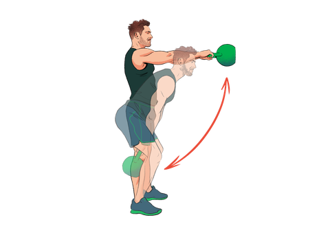 Zac Efron’s Balanced 4-Transfer Kettlebell Exercise Routine