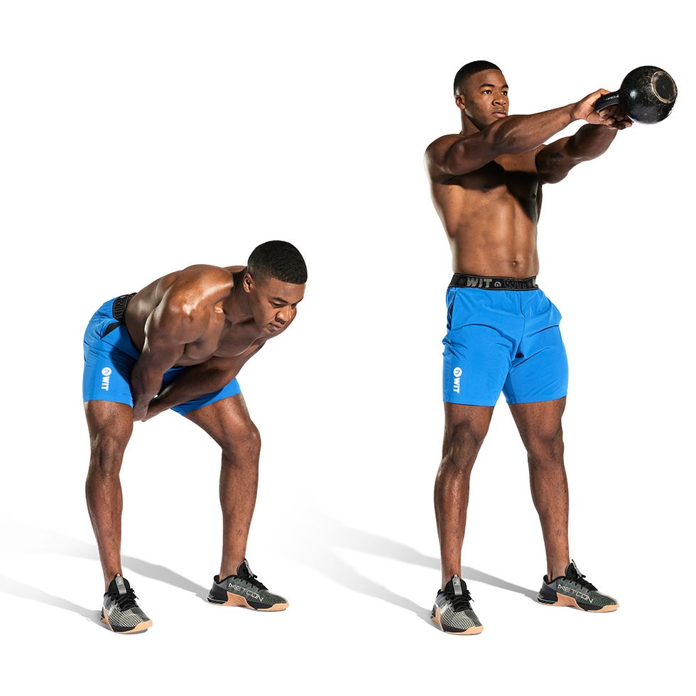 Blast Your Quads With This 3-Move Kettlebell Leg Workout