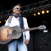 bowmanville, on   august 10  kevin costner performs at boots and hearts festival on august 10, 2012 in bowmanville, canada  photo by scott legatogetty images