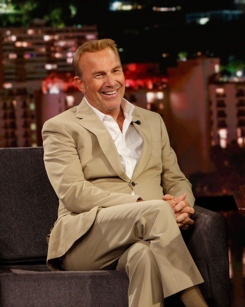 See Kevin Costner's Emotional Reaction When He Opens Golden Globe