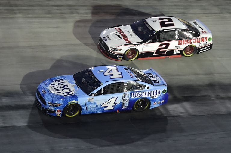 Kevin Harvick Wins Bristol Night Race