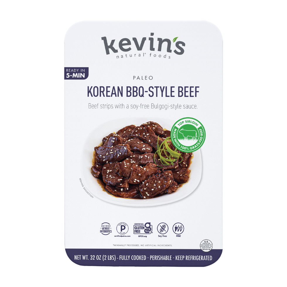 kevin's natural foods korean bbq style beef
