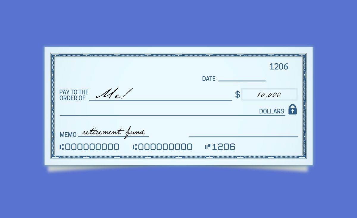 A blank check