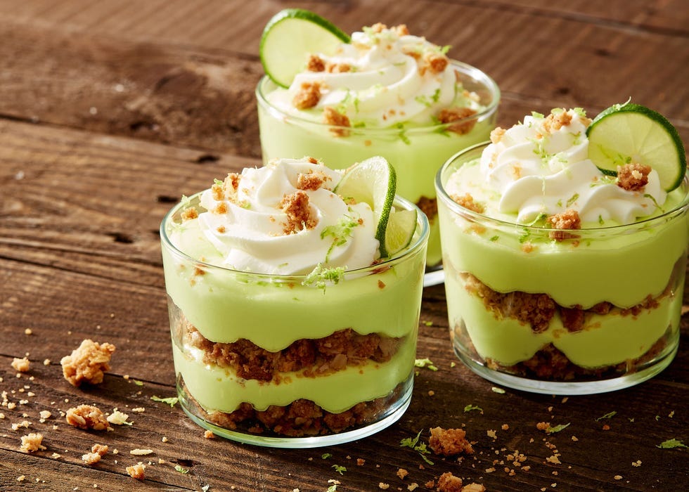 key lime pie mousse