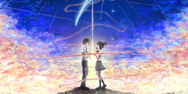 Sky, Space, Atmosphere, Cg artwork, Illustration, Anime, Graphic design, Fictional character, Star, Universe, 