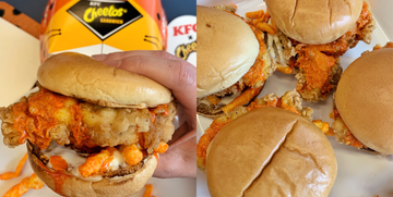 Dish, Food, Cuisine, Ingredient, Hamburger, Fast food, Slider, Junk food, Veggie burger, Cheeseburger, 