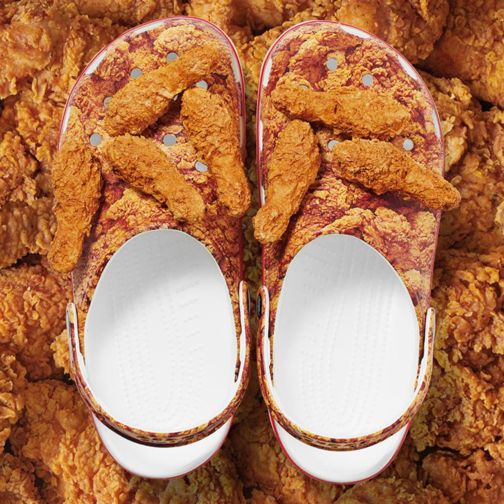 You Can Get KFC-Inspired Crocs That Have Fried-Chicken-Scented Charms