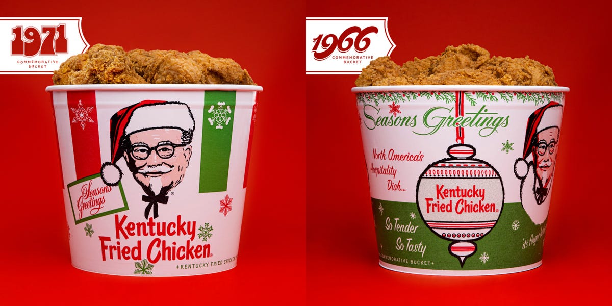 Kfc Unveiled Its Limited Edition Holiday Buckets For 2020