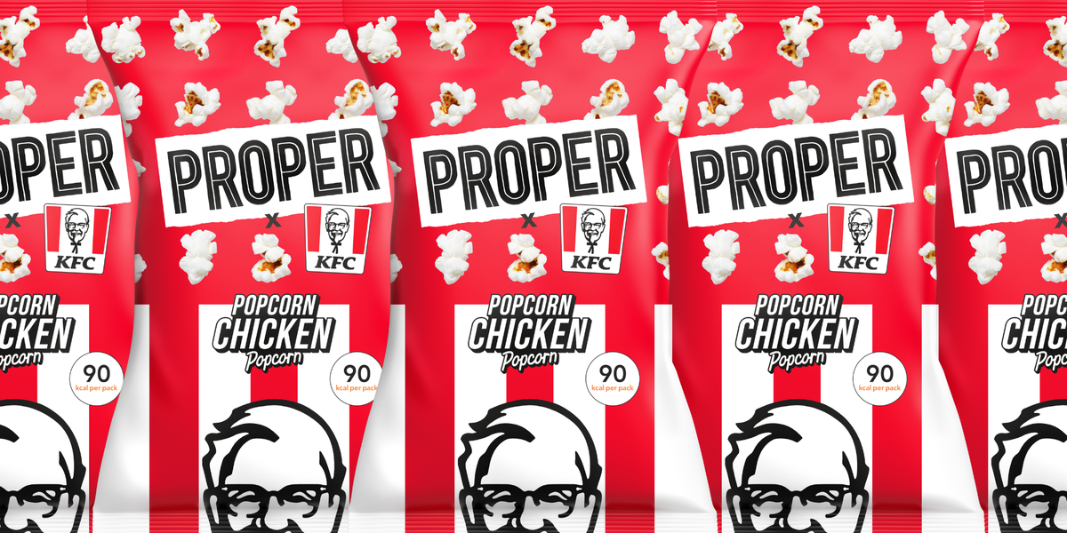 KFC Has Teamed Up With Proper Snacks To Create a Fried Chicken-Flavoured Popcorn