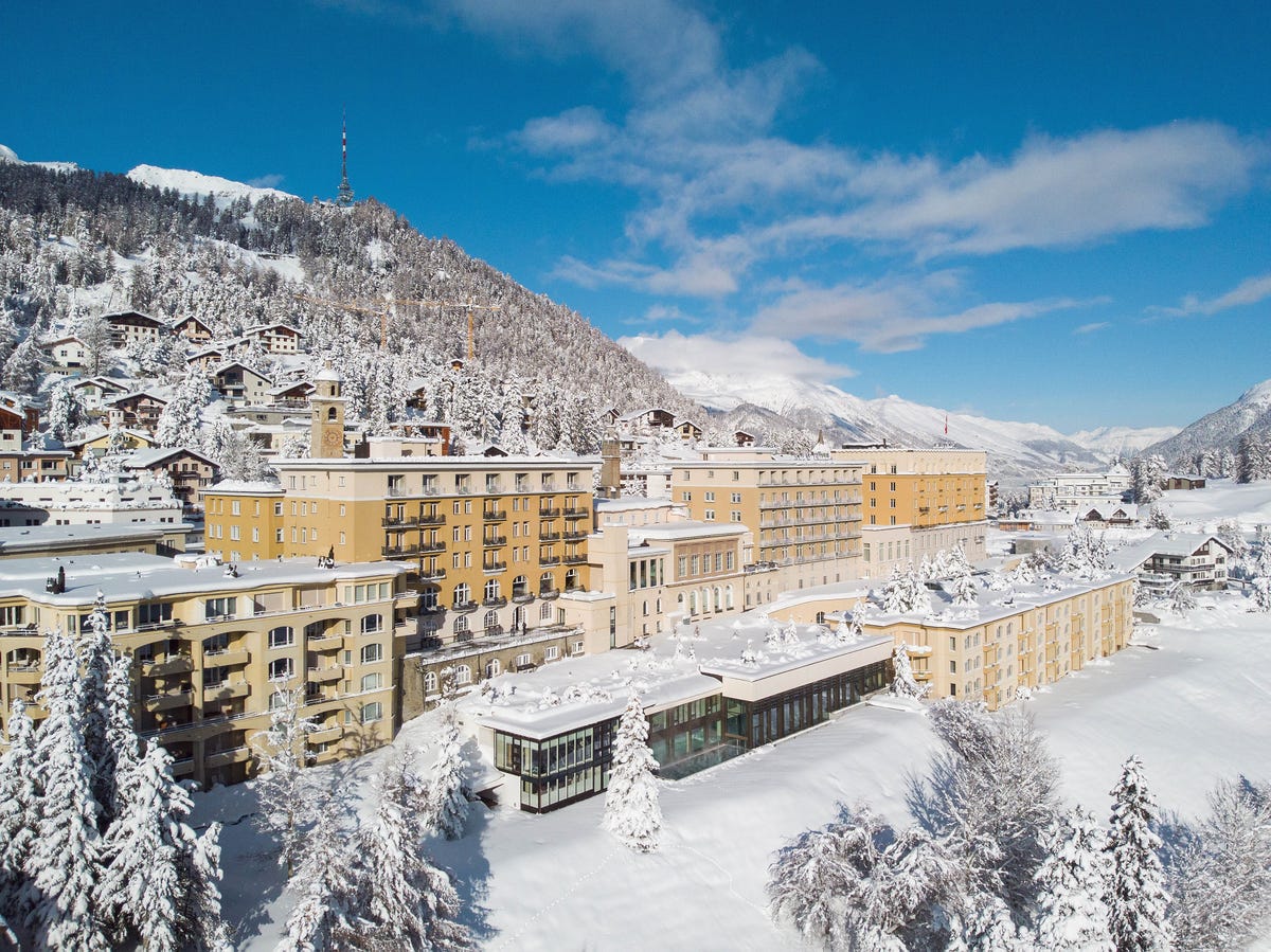 A Hotel Room for Elle Decor: The Kulm Hotel St. Moritz