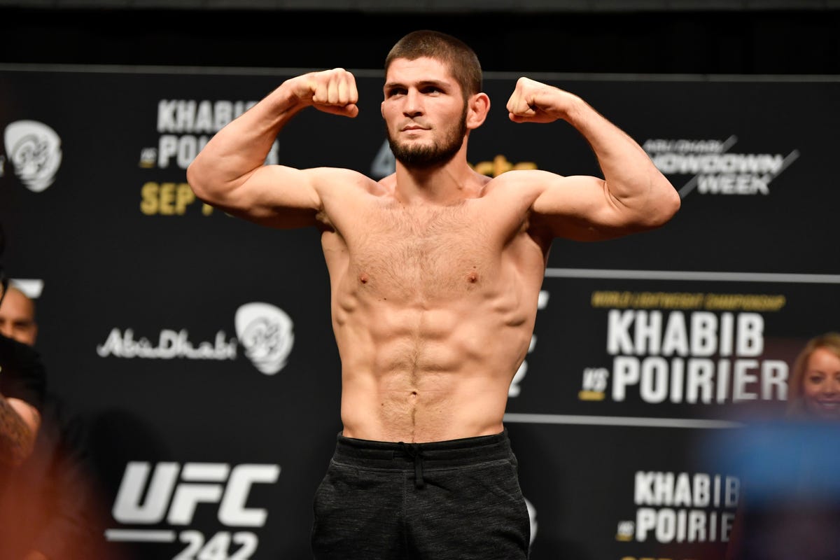 La pérdida de peso de Khabib antes de su pelea con Gaethje