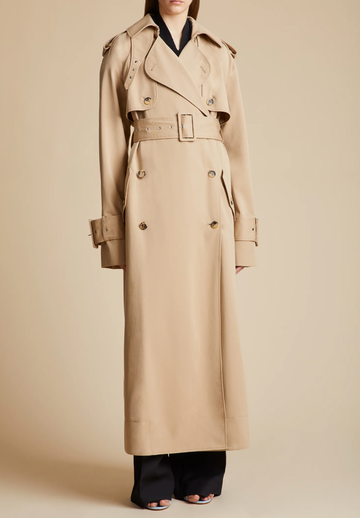 khaite trench coat