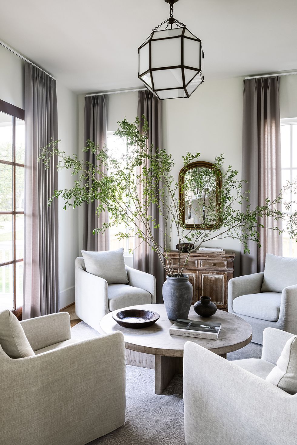 30 Beautiful Living Room Curtain Ideas And Window Treatments