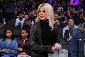 Celebrities At The Los Angeles Lakers Game