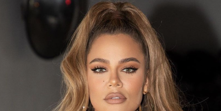 Khloé Kardashian’s updo hairstyle is giving 90s prom queen