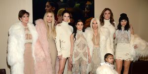 new york, ny   february 11 khloe kardashian, kris jenner, kendall jenner, kourtney kardashian, kim kardashian west, north west, caitlyn jenner and kylie jenner attend kanye west yeezy season 3 at madison square garden on february 11, 2016 in new york city photo by kevin mazurgetty images for yeezy season 3