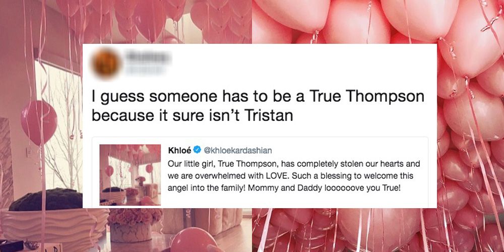 The most savage Twitter reactions to True Thompson's name
