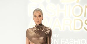 khloe kardashian attends the cfda fashion awards on november 07, 2022 in new york city