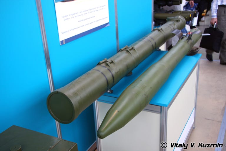 Russia’s 'chrysanthemum' Missile May Finally Be Used On Tanks