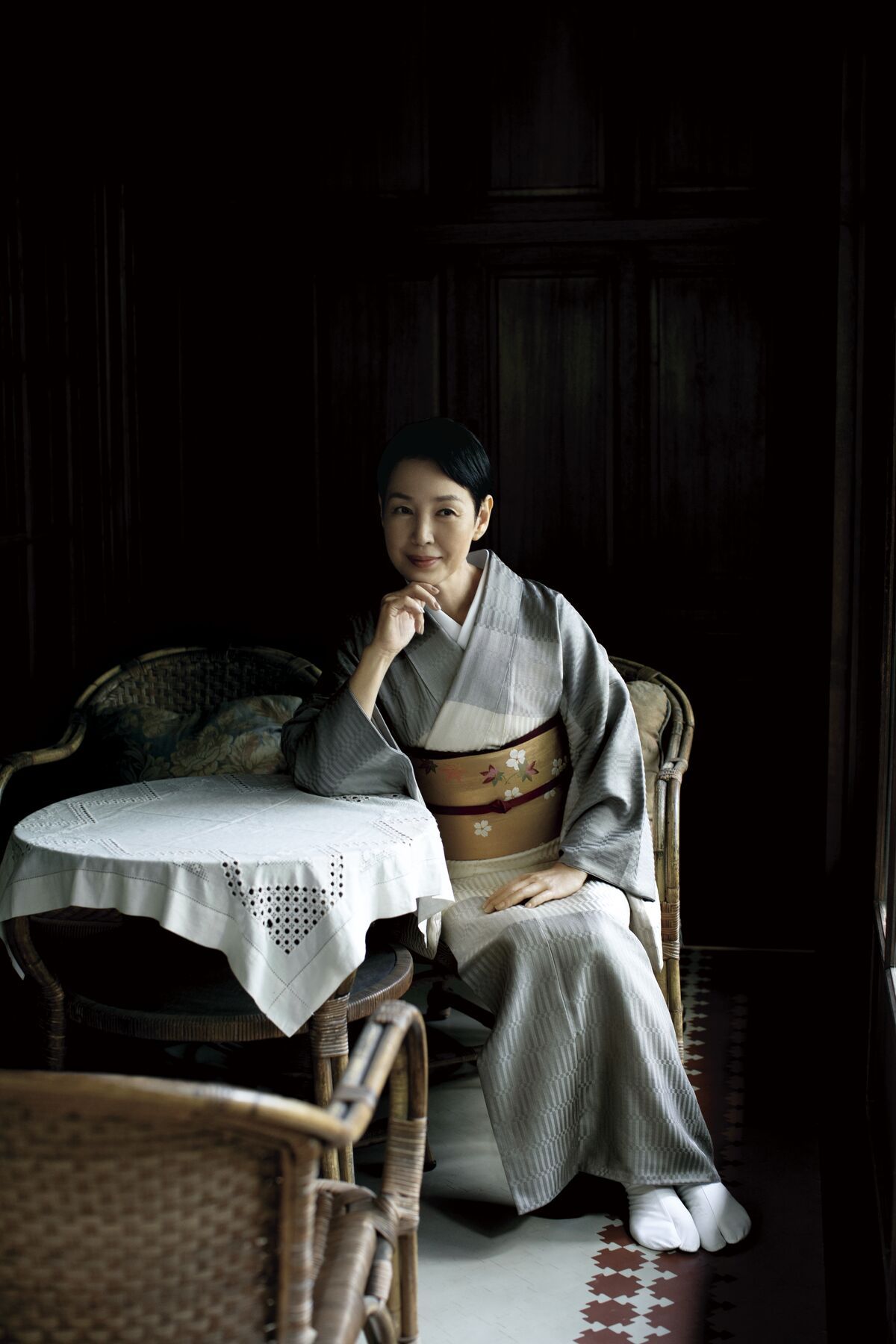 ご自身で織られた帯を初公開！樋口可南子さんの「着物と、私と、染織と」