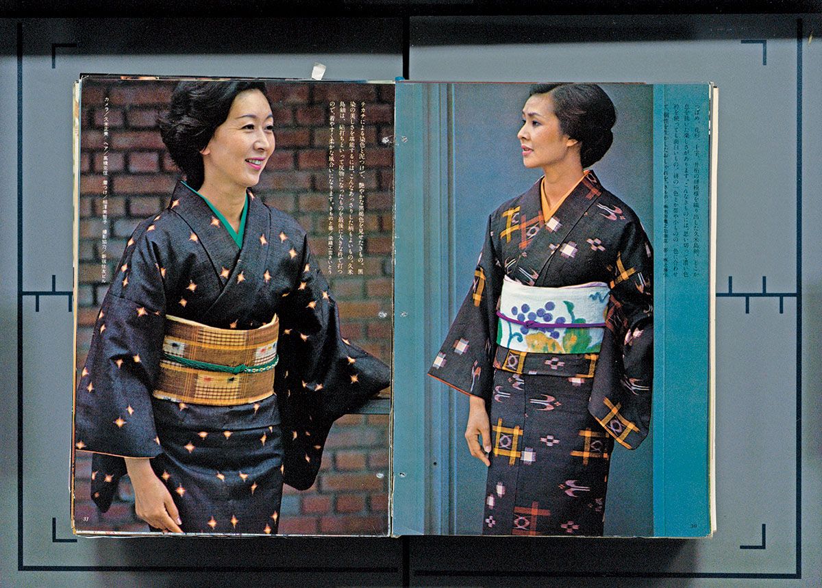 紬織物の魅力とは？着物の素材に見る﻿おしゃれな街着のモード史
