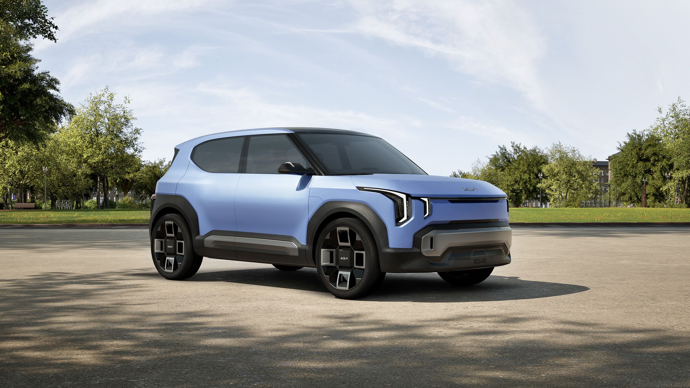 View Exterior Photos of the Kia Concept EV2